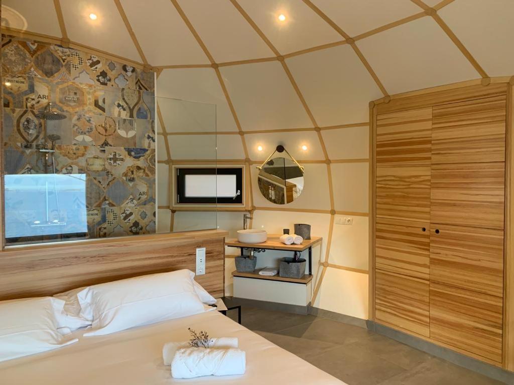 Glamping Do Mar Hotel Baiona Kültér fotó