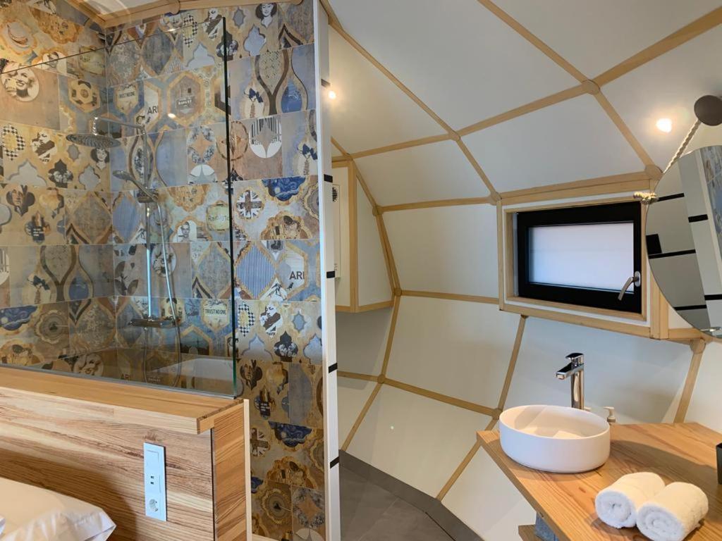 Glamping Do Mar Hotel Baiona Kültér fotó