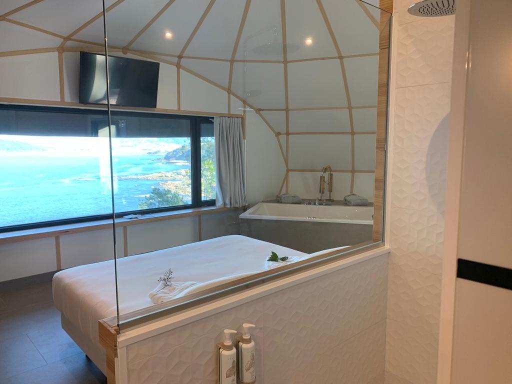Glamping Do Mar Hotel Baiona Kültér fotó