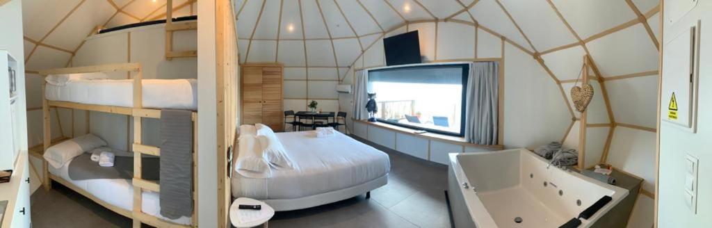 Glamping Do Mar Hotel Baiona Kültér fotó